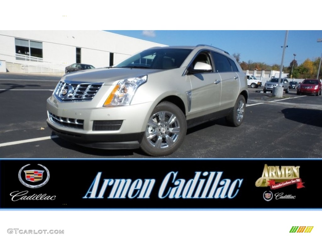 2015 SRX Luxury AWD - Silver Coast Metallic / Shale/Brownstone photo #1