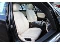 Ivory White/Black 2014 BMW 5 Series 535d xDrive Sedan Interior Color