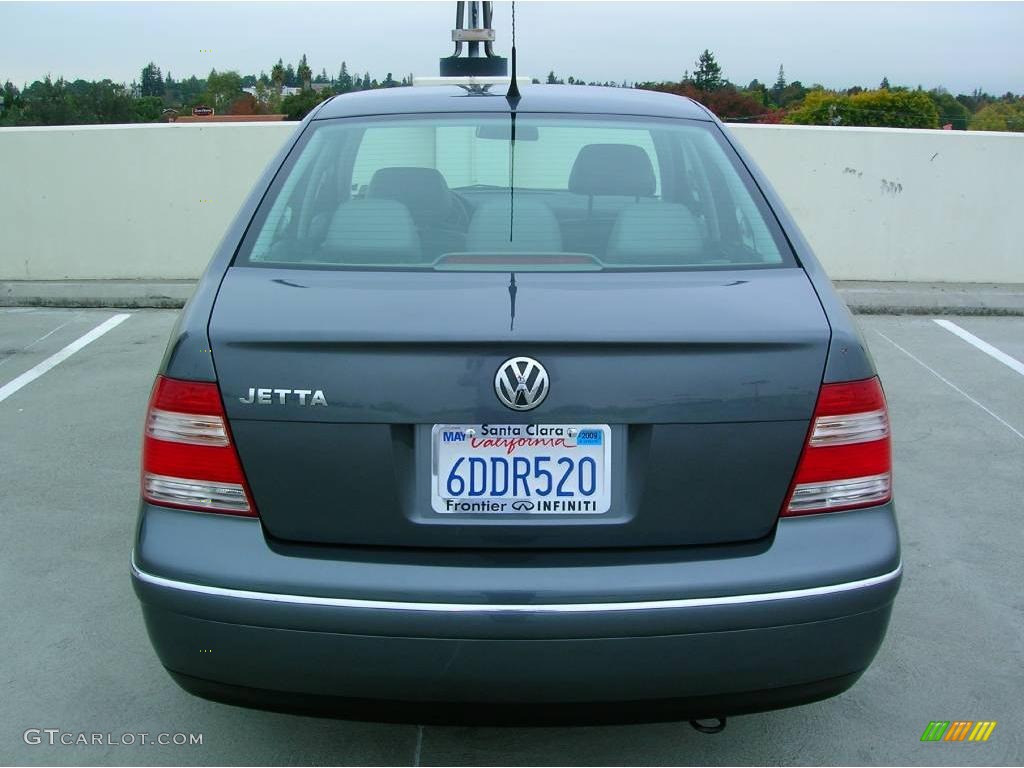 2005 Jetta GLS Sedan - Platinum Grey Metallic / Light Grey photo #8