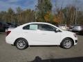 Summit White 2015 Chevrolet Sonic LT Sedan Exterior