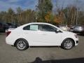 2015 Summit White Chevrolet Sonic LT Sedan  photo #7