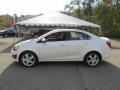 White Diamond Tricoat - Sonic LTZ Sedan Photo No. 2
