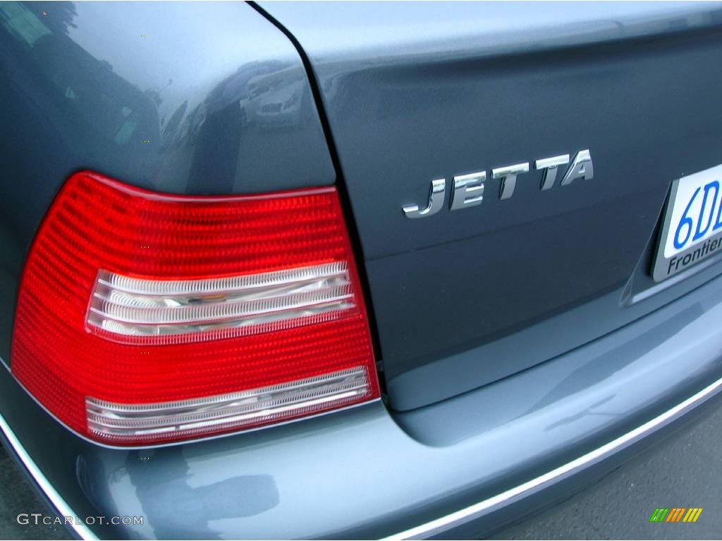 2005 Jetta GLS Sedan - Platinum Grey Metallic / Light Grey photo #10