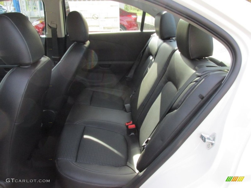 2015 Chevrolet Sonic LTZ Sedan Rear Seat Photo #98314735