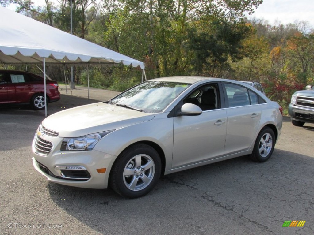 2015 Cruze LT - Champagne Silver Metallic / Jet Black photo #1