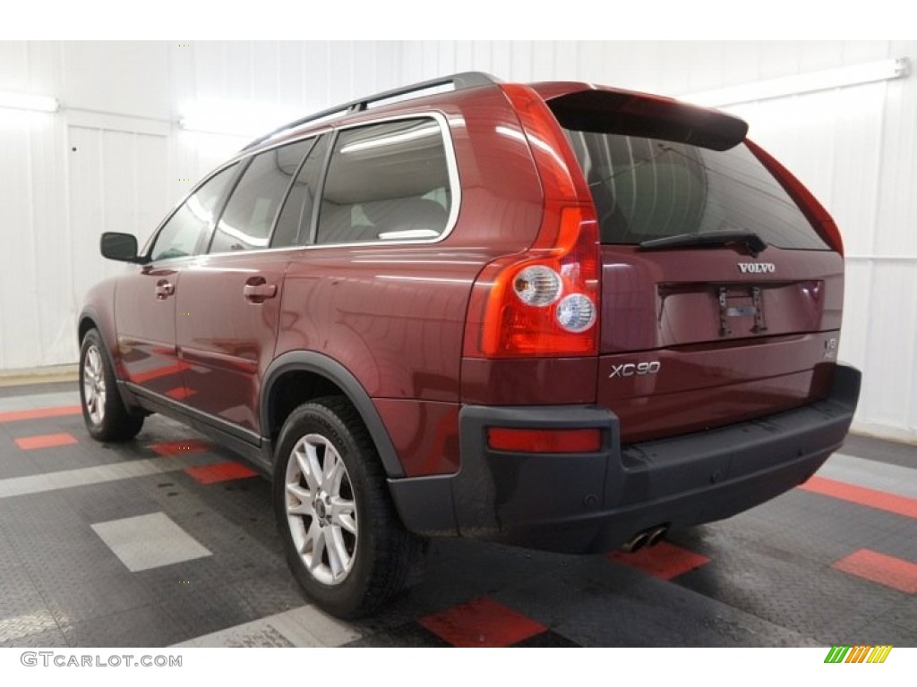 2005 XC90 V8 AWD - Ruby Red Metallic / Taupe/Light Taupe photo #10