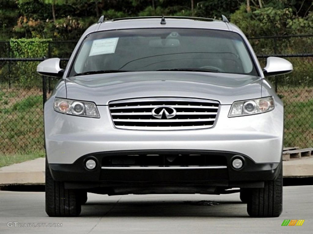 Liquid Platinum Metallic 2008 Infiniti FX 35 AWD Exterior Photo #98318116
