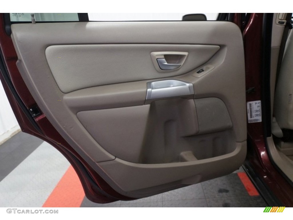 2005 XC90 V8 AWD - Ruby Red Metallic / Taupe/Light Taupe photo #15