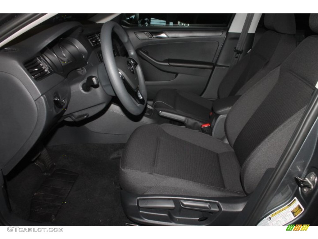 Titan Black Interior 2015 Volkswagen Jetta S Sedan Photo