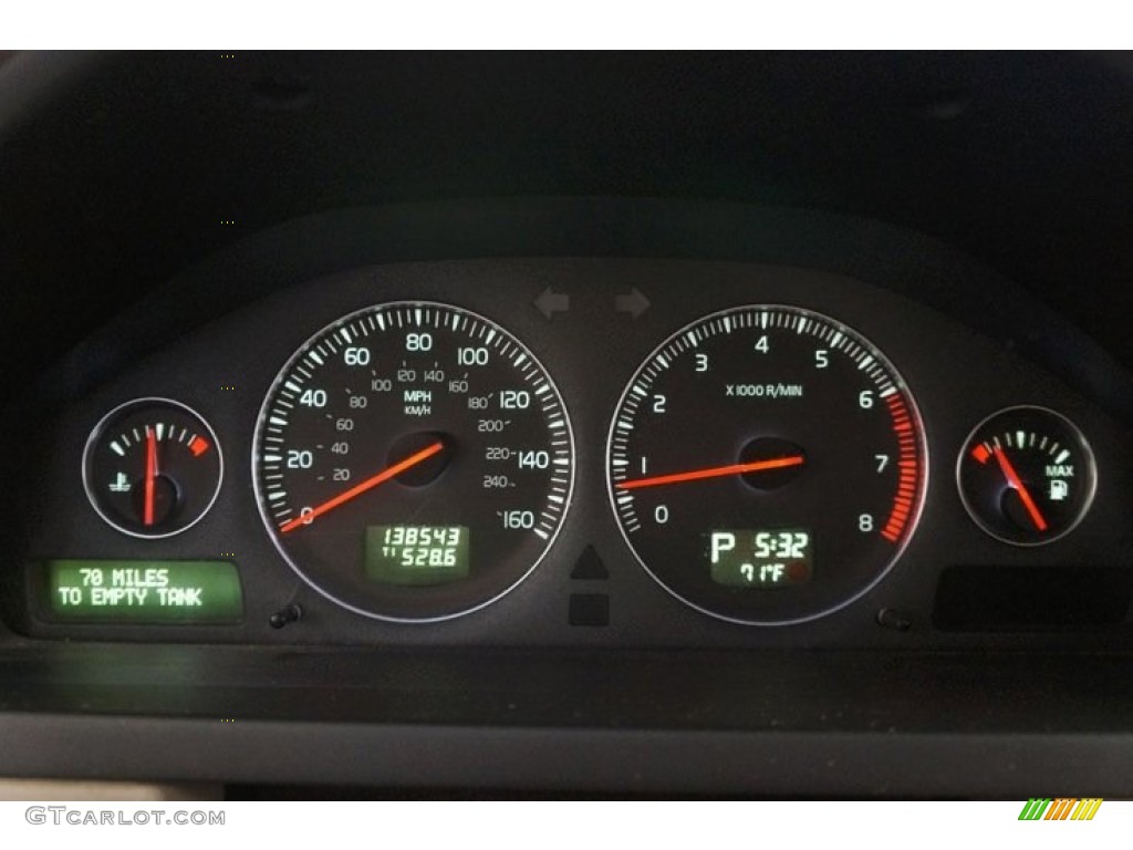 2005 XC90 V8 AWD - Ruby Red Metallic / Taupe/Light Taupe photo #29