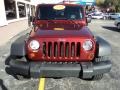 2008 Red Rock Crystal Pearl Jeep Wrangler X 4x4  photo #19