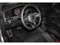 2015 Volkswagen Golf GTI Titan Black Leather Interior Prime Interior Photo