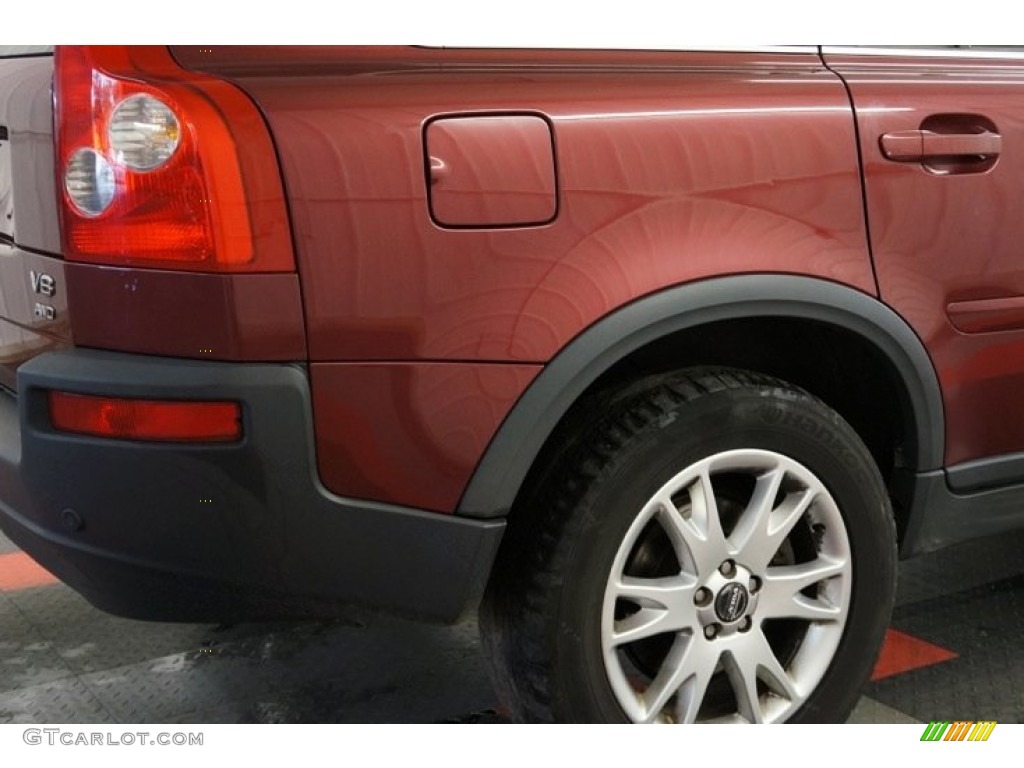 2005 XC90 V8 AWD - Ruby Red Metallic / Taupe/Light Taupe photo #49