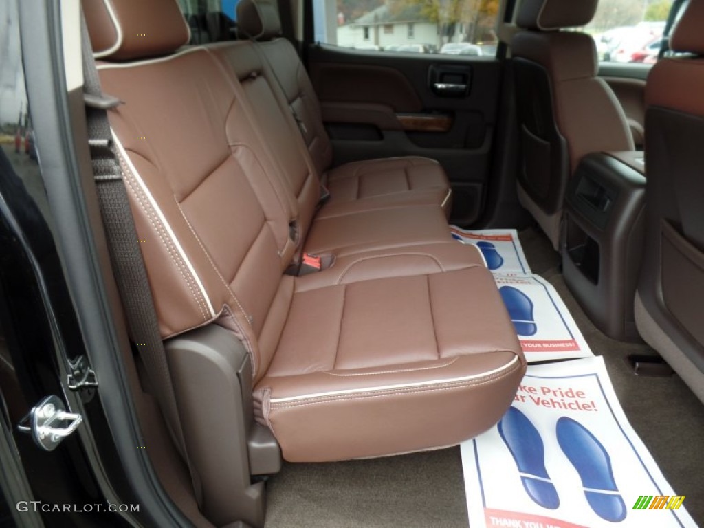 High Country Saddle Interior 2015 Chevrolet Silverado 2500HD High Country Crew Cab 4x4 Photo #98319676