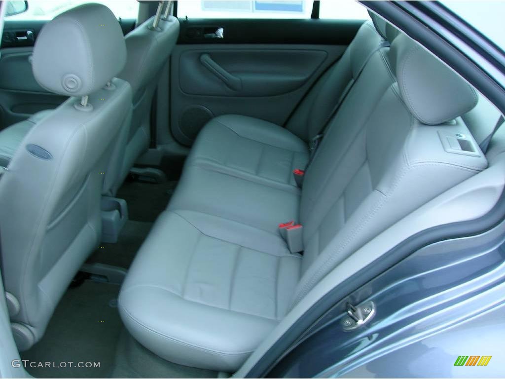 2005 Jetta GLS Sedan - Platinum Grey Metallic / Light Grey photo #15