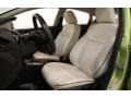 Cashmere/Charcoal Black Leather 2011 Ford Fiesta SES Hatchback Interior Color