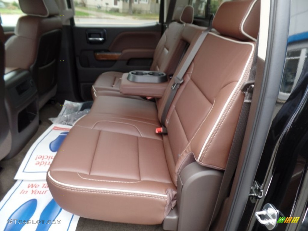 High Country Saddle Interior 2015 Chevrolet Silverado 2500HD High Country Crew Cab 4x4 Photo #98319787