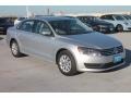 2015 Reflex Silver Metallic Volkswagen Passat Wolfsburg Edition Sedan  photo #2