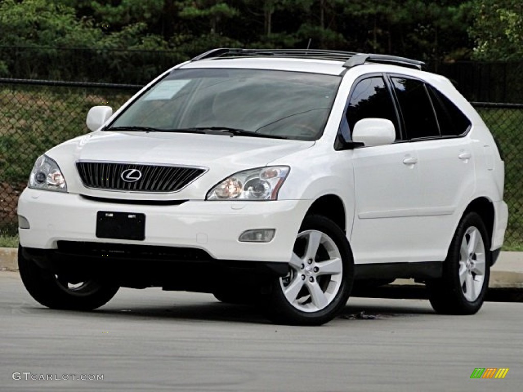 2006 RX 330 - Crystal White Pearl / Ivory photo #3