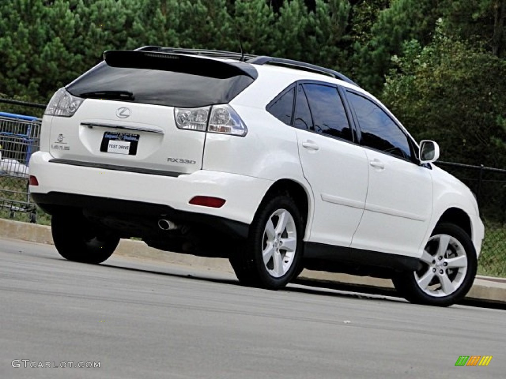 2006 RX 330 - Crystal White Pearl / Ivory photo #28