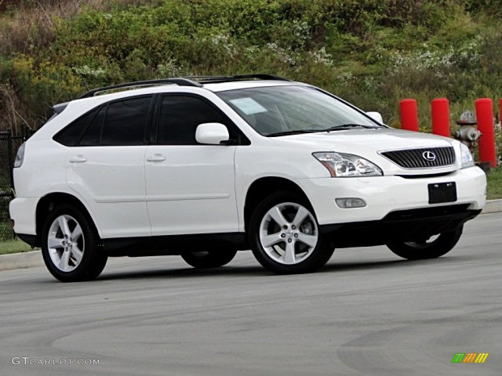 2006 RX 330 - Crystal White Pearl / Ivory photo #38
