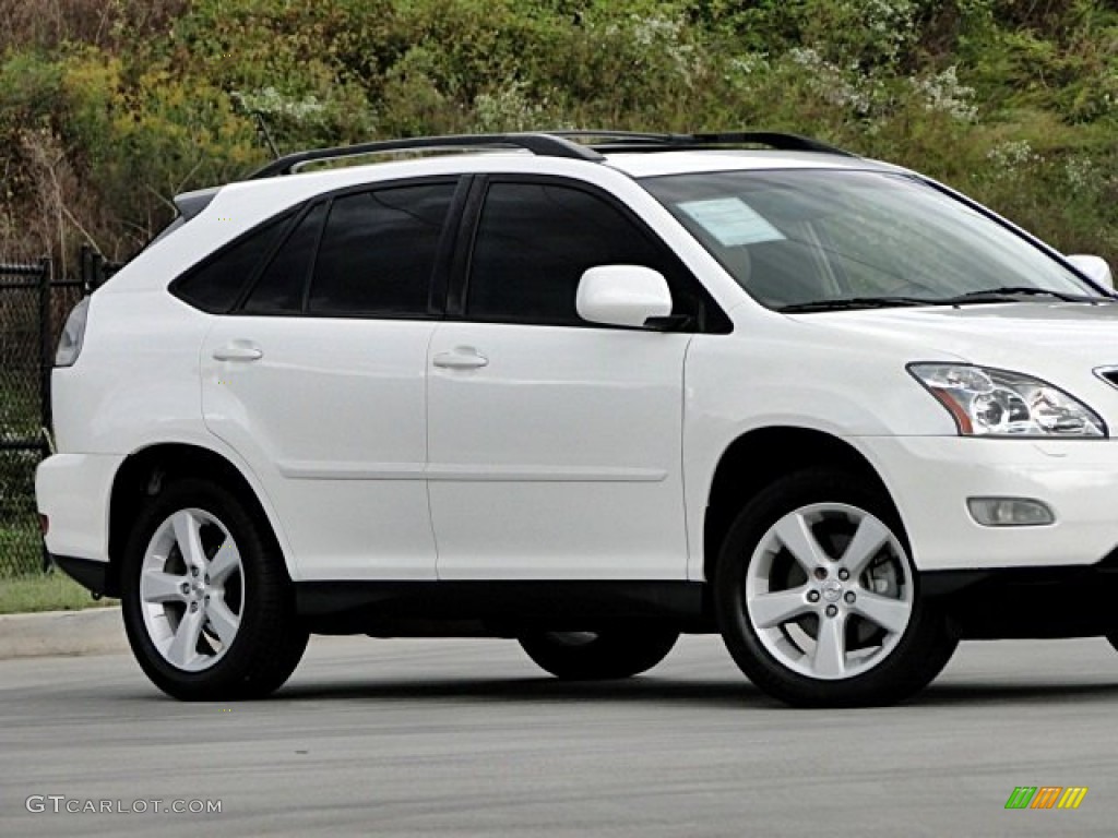 2006 RX 330 - Crystal White Pearl / Ivory photo #39