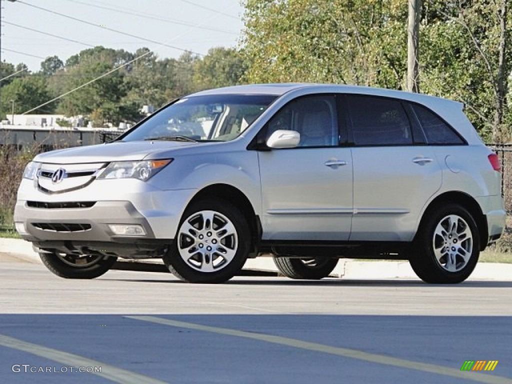 Billet Silver Metallic 2008 Acura MDX Technology Exterior Photo #98322541