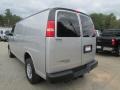 2012 Sheer Silver Metallic Chevrolet Express 2500 Cargo Van  photo #4