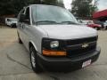 2012 Sheer Silver Metallic Chevrolet Express 2500 Cargo Van  photo #52