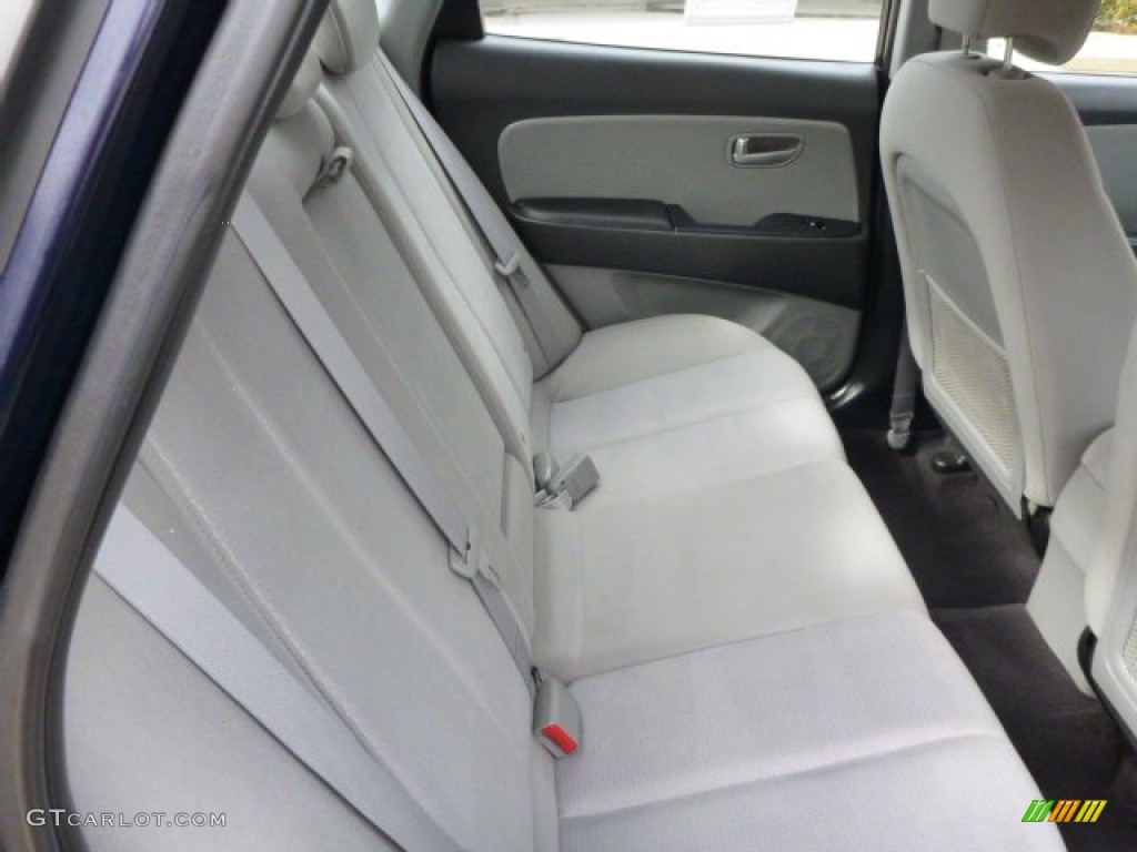 2009 Elantra SE Sedan - Regatta Blue / Gray photo #5