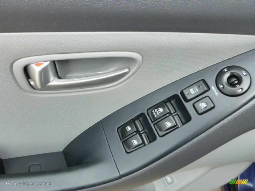 2009 Elantra SE Sedan - Regatta Blue / Gray photo #16