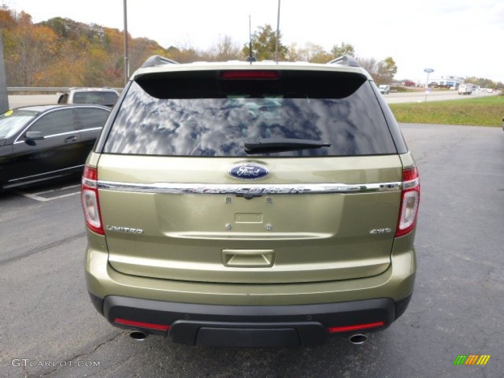 2013 Explorer Limited 4WD - Ginger Ale Metallic / Medium Light Stone photo #6