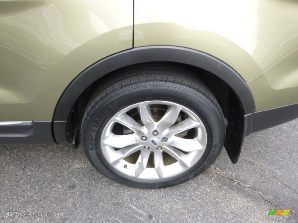 2013 Explorer Limited 4WD - Ginger Ale Metallic / Medium Light Stone photo #9