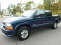2004 Indigo Blue Metallic Chevrolet S10 LS Crew Cab 4x4 #98287536