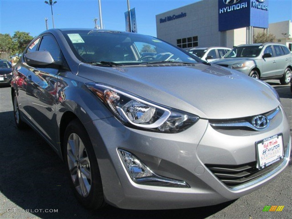 2015 Elantra SE Sedan - Titanium Gray Metallic / Gray photo #1