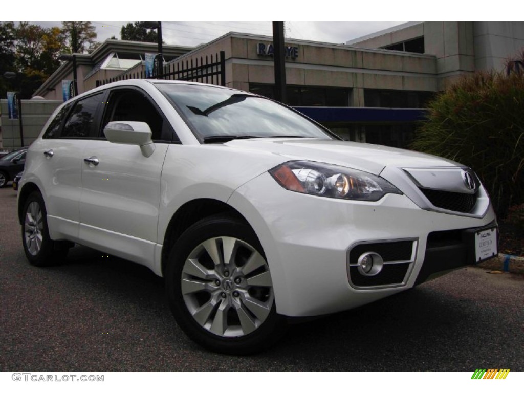 2012 RDX Technology SH-AWD - Bellanova White Pearl / Taupe photo #1