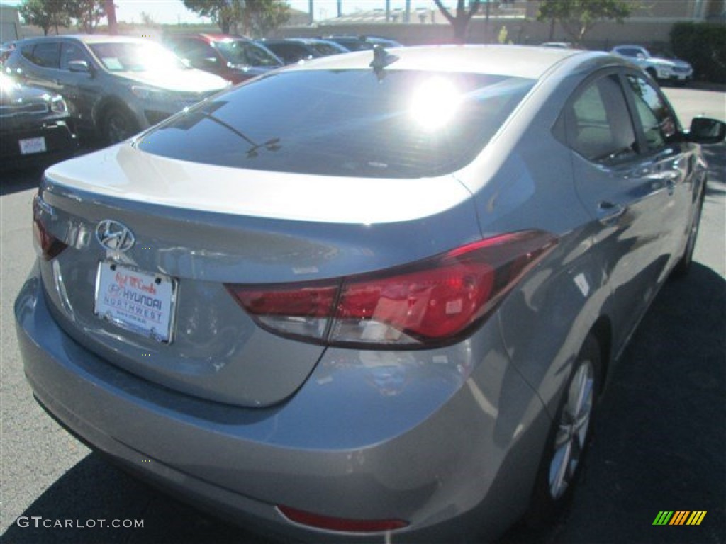 2015 Elantra SE Sedan - Titanium Gray Metallic / Gray photo #7