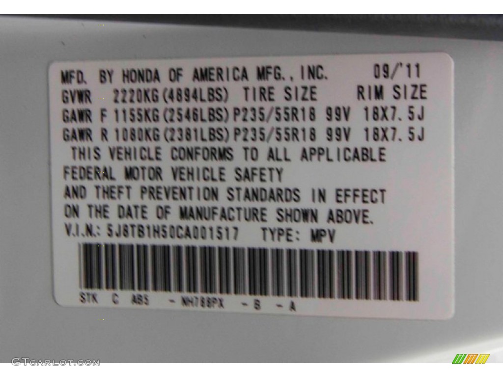 2012 RDX Technology SH-AWD - Bellanova White Pearl / Taupe photo #19