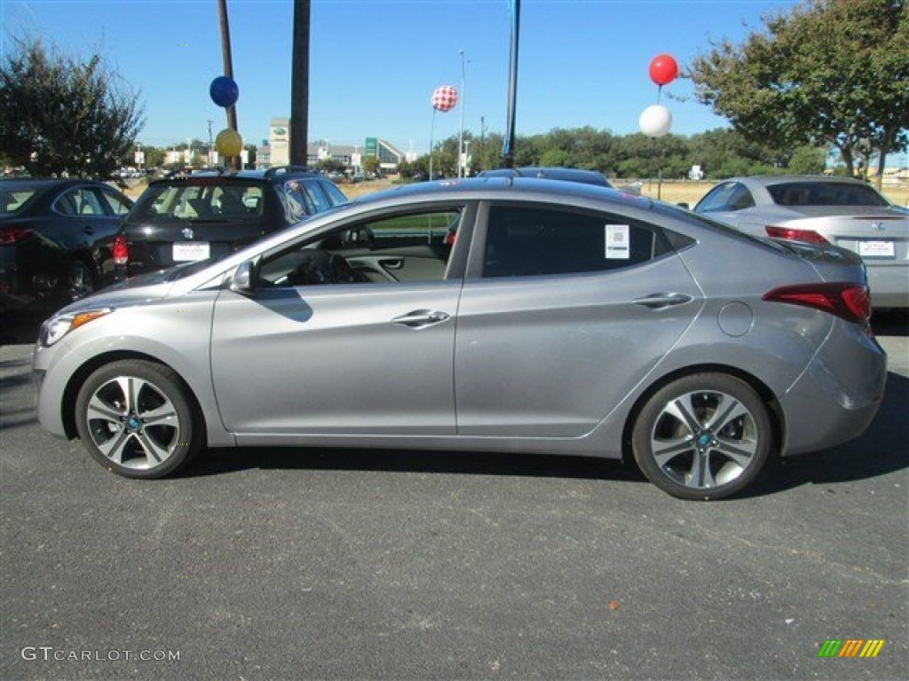 Titanium Gray Metallic 2015 Hyundai Elantra Sport Sedan Exterior Photo #98327973