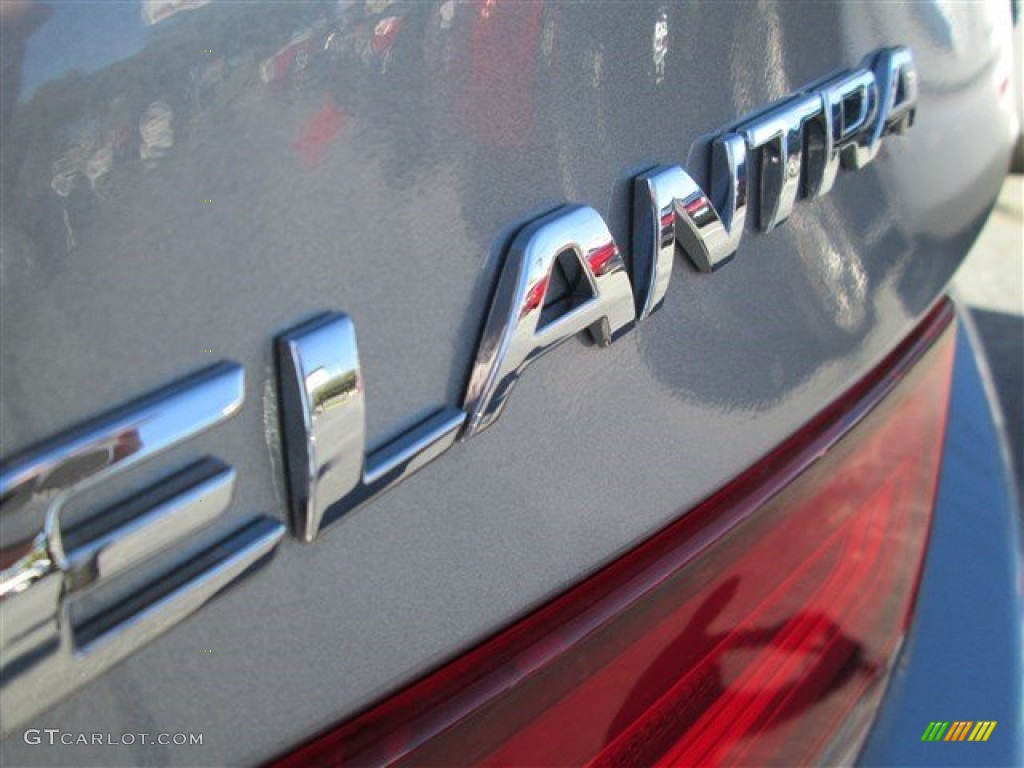 2015 Elantra Sport Sedan - Titanium Gray Metallic / Gray photo #6