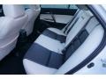 2006 Mazda MAZDA6 Black/White Interior Rear Seat Photo