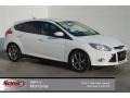 Oxford White - Focus SE Hatchback Photo No. 1