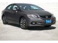 2014 Modern Steel Metallic Honda Civic EX-L Sedan  photo #1