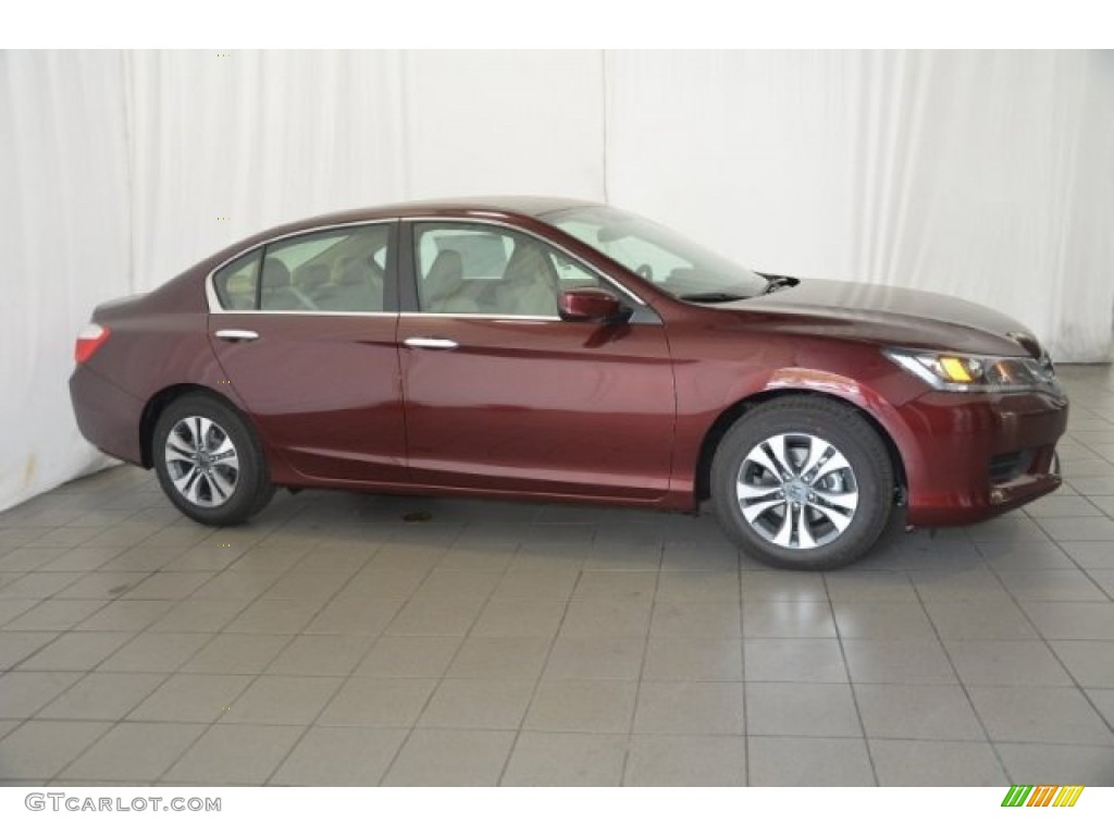Basque Red Pearl II 2015 Honda Accord LX Sedan Exterior Photo #98331273
