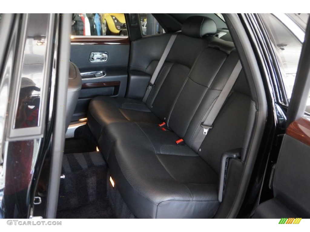 Black Interior 2011 Rolls-Royce Ghost Standard Ghost Model Photo #98331957