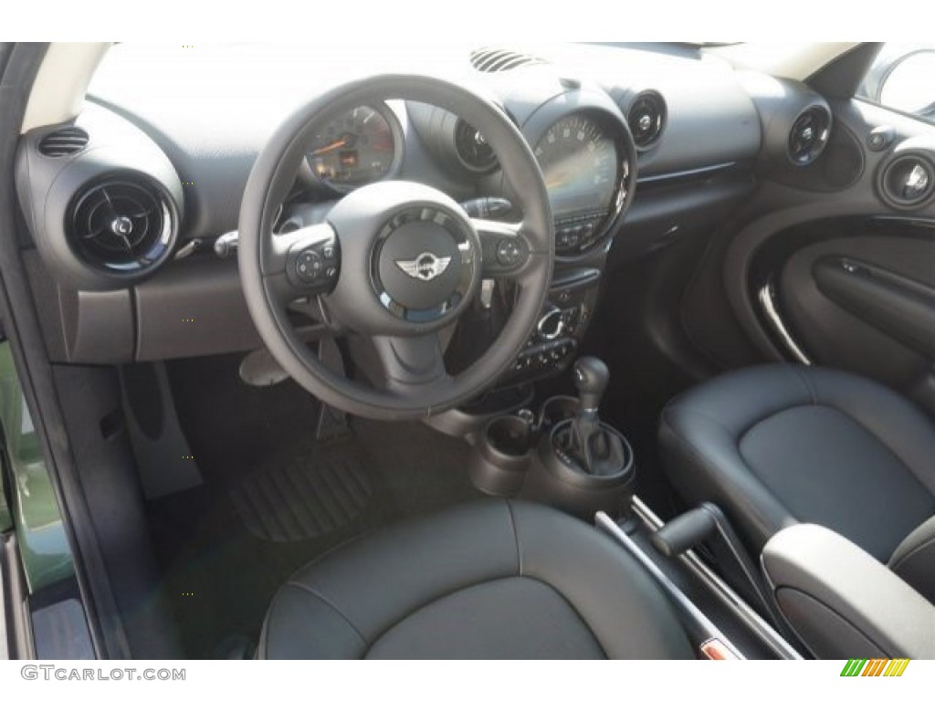 Carbon Black Interior 2015 Mini Countryman Cooper Photo #98332182