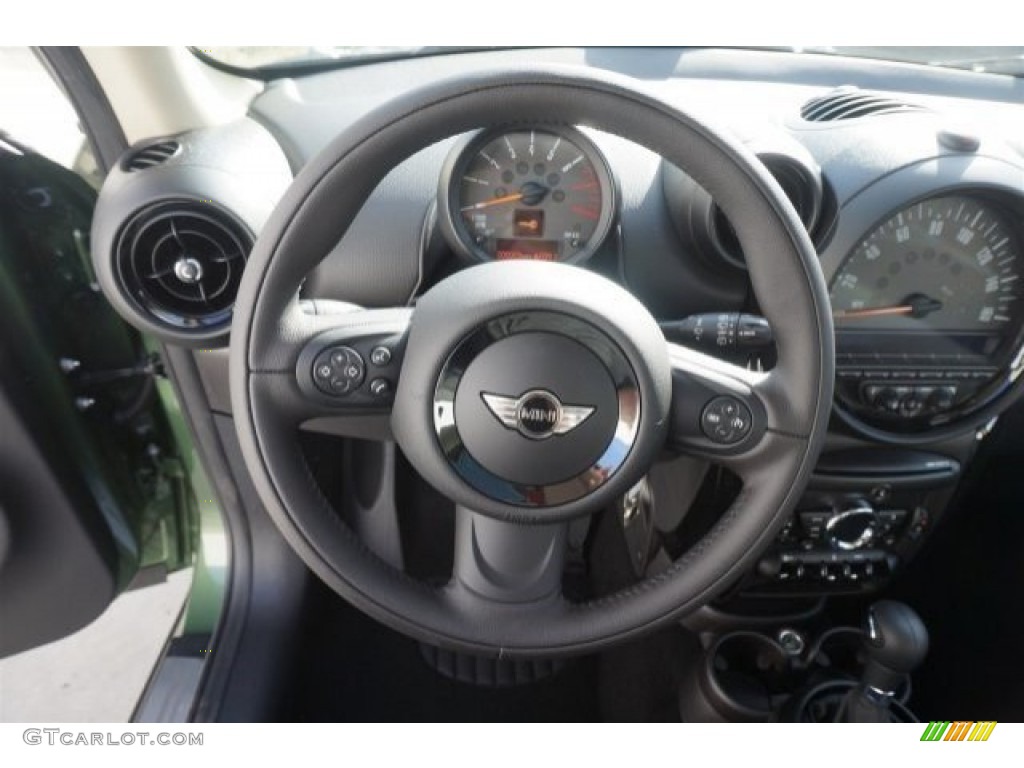 2015 Mini Countryman Cooper Carbon Black Steering Wheel Photo #98332203