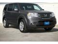 2015 Modern Steel Metallic Honda Pilot EX 4WD  photo #1