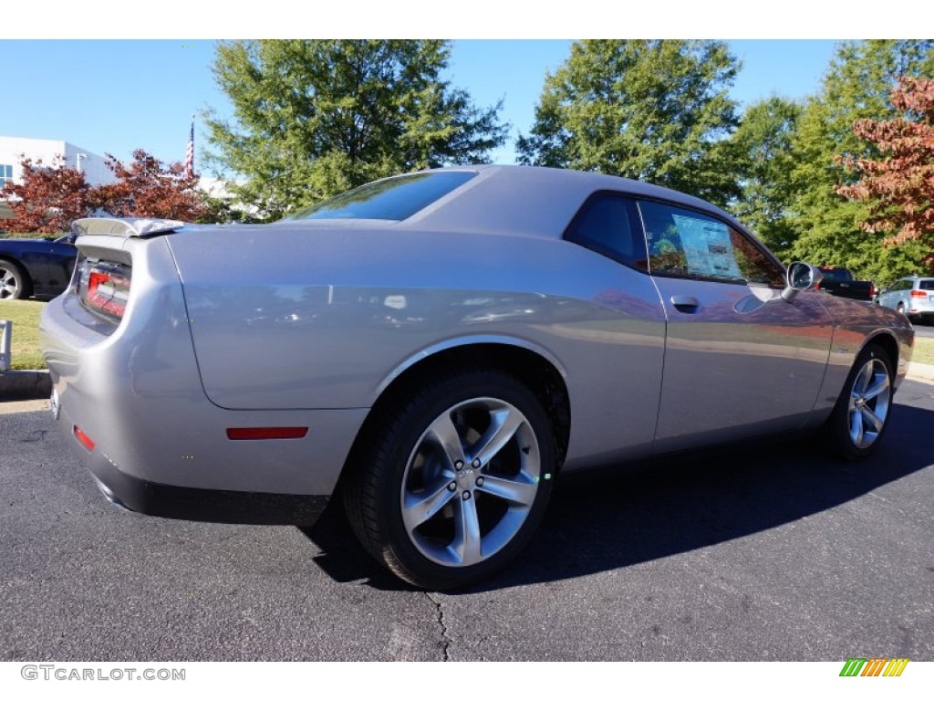 2015 Challenger R/T - Billet Silver Metallic / Black photo #3