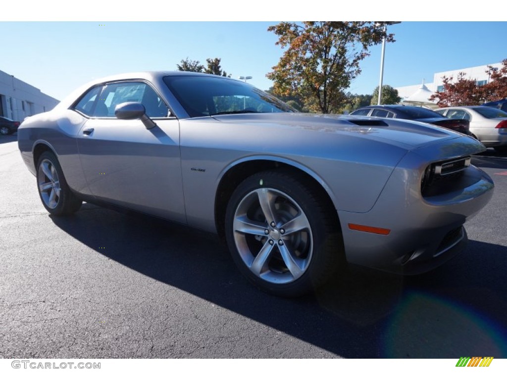 2015 Challenger R/T - Billet Silver Metallic / Black photo #4